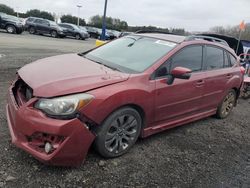 Subaru Impreza salvage cars for sale: 2016 Subaru Impreza Sport Limited