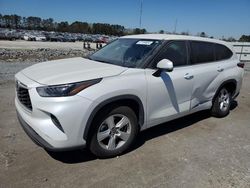Salvage cars for sale from Copart Dunn, NC: 2022 Toyota Highlander L