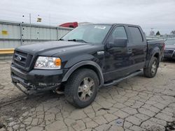 Salvage cars for sale from Copart Dyer, IN: 2004 Ford F150 Supercrew