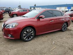 Nissan Sentra sr Turbo Vehiculos salvage en venta: 2017 Nissan Sentra SR Turbo