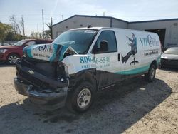 Chevrolet Express salvage cars for sale: 2022 Chevrolet Express G2500