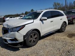 Salvage cars for sale from Copart Memphis, TN: 2018 Acura MDX