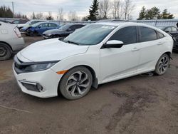 Vehiculos salvage en venta de Copart Bowmanville, ON: 2019 Honda Civic EX