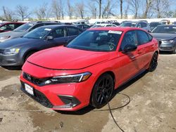 Honda Civic Sport salvage cars for sale: 2024 Honda Civic Sport