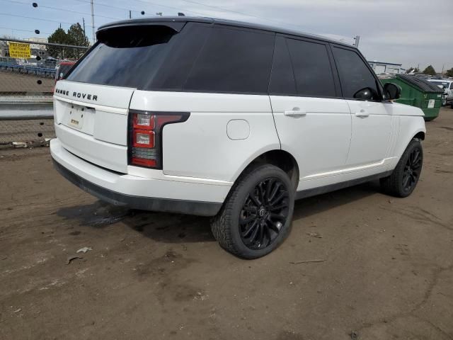 2016 Land Rover Range Rover HSE