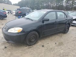 Toyota salvage cars for sale: 2004 Toyota Corolla CE