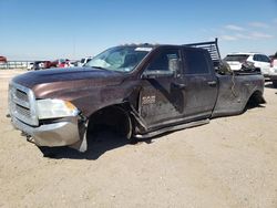 Salvage cars for sale from Copart Amarillo, TX: 2015 Dodge RAM 3500 ST