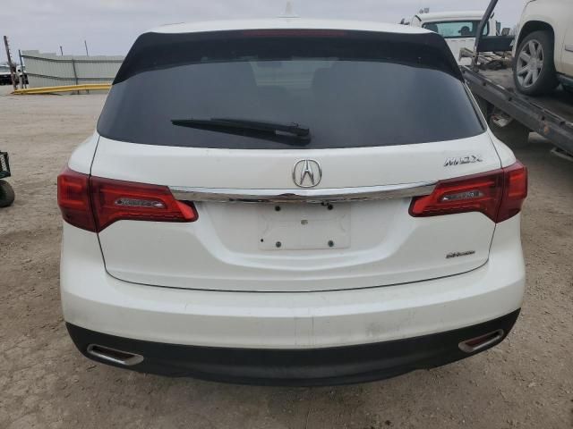 2016 Acura MDX Technology