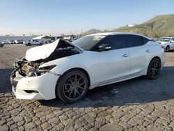 Salvage cars for sale from Copart Colton, CA: 2016 Nissan Maxima 3.5S