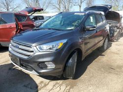 Ford Vehiculos salvage en venta: 2017 Ford Escape Titanium