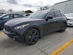 Infiniti QX70 salvage cars for sale: 2017 Infiniti QX70