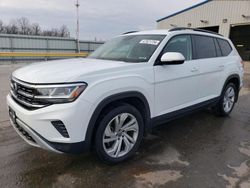 Volkswagen salvage cars for sale: 2021 Volkswagen Atlas SE