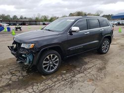 Jeep salvage cars for sale: 2017 Jeep Grand Cherokee Overland