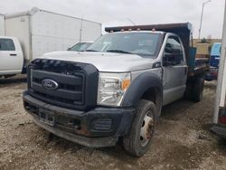 Salvage cars for sale from Copart Dyer, IN: 2012 Ford F450 Super Duty