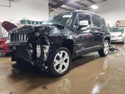 Jeep Vehiculos salvage en venta: 2015 Jeep Renegade Limited