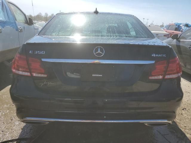 2016 Mercedes-Benz E 350 4matic