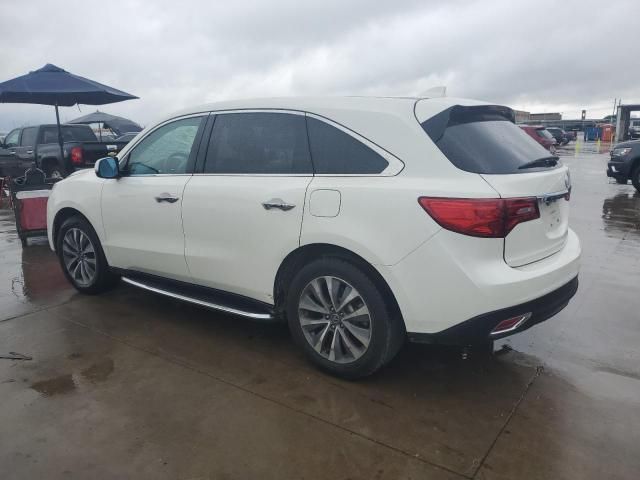 2016 Acura MDX Technology