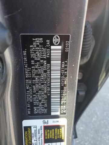 2012 Toyota Camry Base