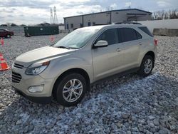 Chevrolet salvage cars for sale: 2016 Chevrolet Equinox LT