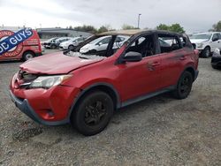 Toyota Rav4 salvage cars for sale: 2015 Toyota Rav4 LE