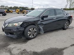 Salvage cars for sale from Copart Dunn, NC: 2015 Honda Accord LX