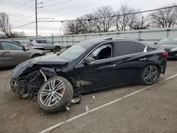 Infiniti salvage cars for sale: 2014 Infiniti Q50 Hybrid Premium