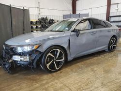 Honda salvage cars for sale: 2021 Honda Accord Sport