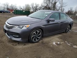 Honda Accord salvage cars for sale: 2017 Honda Accord EXL