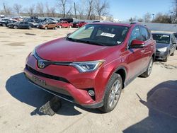 Toyota rav4 Limited Vehiculos salvage en venta: 2018 Toyota Rav4 Limited