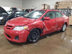 Toyota salvage cars for sale: 2012 Toyota Corolla Base