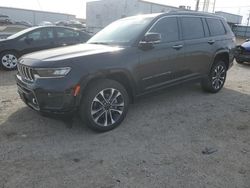 Jeep salvage cars for sale: 2021 Jeep Grand Cherokee L Overland