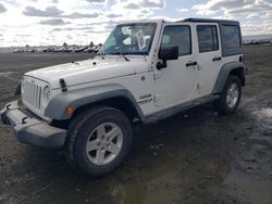 Salvage cars for sale from Copart Airway Heights, WA: 2016 Jeep Wrangler Unlimited Sport