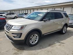 Ford Explorer salvage cars for sale: 2017 Ford Explorer XLT