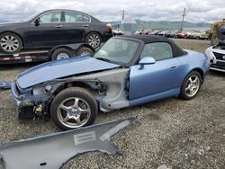 Honda S2000 salvage cars for sale: 2002 Honda S2000