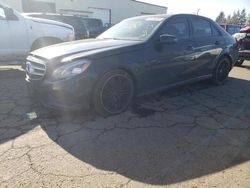 Salvage cars for sale from Copart Woodburn, OR: 2014 Mercedes-Benz E 350