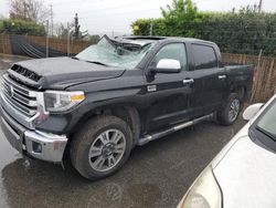2018 Toyota Tundra Crewmax 1794 en venta en San Martin, CA