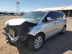 KIA Sedona salvage cars for sale: 2016 KIA Sedona L