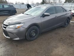Vehiculos salvage en venta de Copart Bowmanville, ON: 2017 Toyota Camry LE