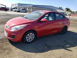 Hyundai Vehiculos salvage en venta: 2015 Hyundai Accent GLS