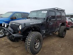 Jeep salvage cars for sale: 2011 Jeep Wrangler Unlimited Rubicon