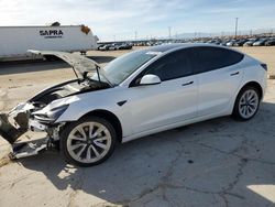 Salvage cars for sale from Copart Sun Valley, CA: 2022 Tesla Model 3