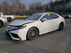 Salvage cars for sale from Copart Waldorf, MD: 2021 Toyota Camry SE