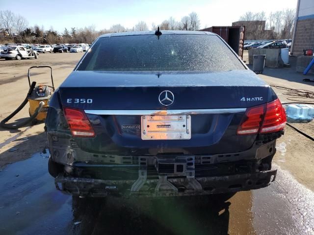 2014 Mercedes-Benz E 350 4matic