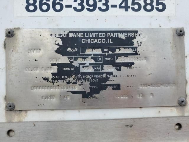 2008 Great Dane 28 DRY Van Trailer