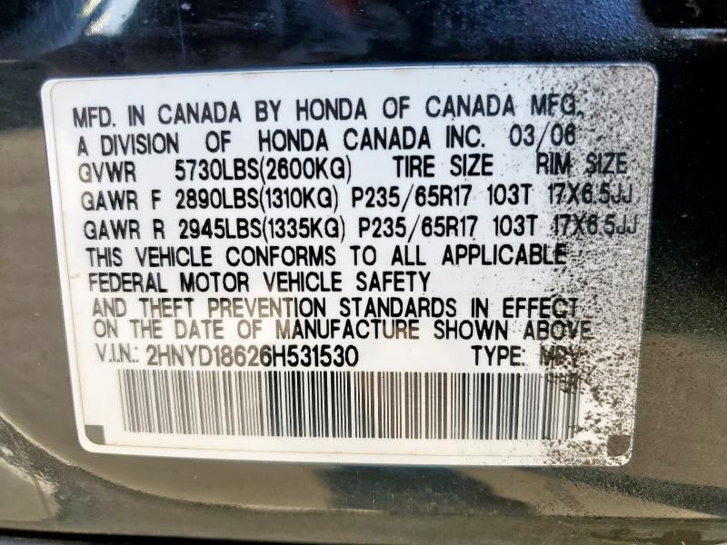 2006 Acura MDX Touring