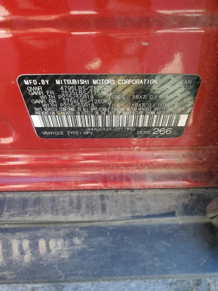 2018 Mitsubishi Outlander es es