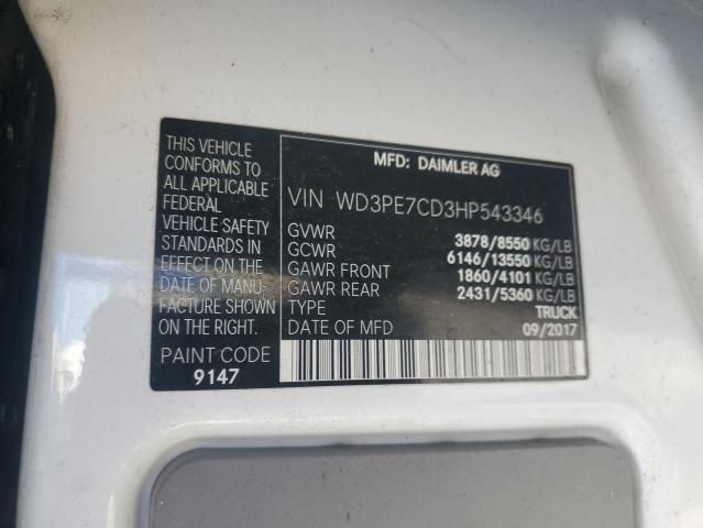 2017 Mercedes-Benz Sprinter 2500