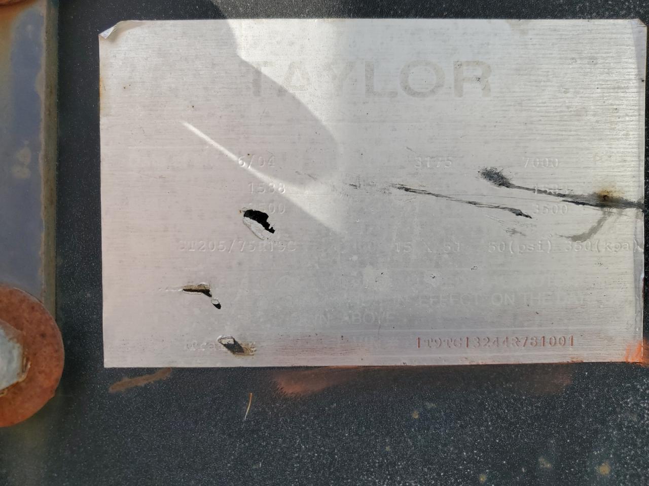 2004 Taylor 2004 Tayl Unknown