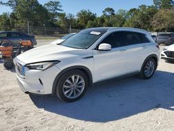 Salvage cars for sale from Copart Fort Pierce, FL: 2019 Infiniti QX50 Essential