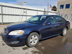 Chevrolet Impala salvage cars for sale: 2011 Chevrolet Impala LT